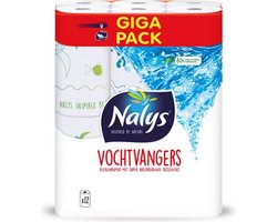 Nalys - Keukenpapier Vochtvangers - 12 rollen