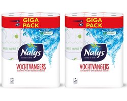 Nalys - Keukenpapier Vochtvangers - 24 Rollen - 12x2 Pack - Combi - Grootverpakking