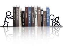 Namajunas - boekensteun - Set van 2 - Boekenhouder - Boekenstandaard - Boekensteunen - Book Holder - Uniek Design voor Boekenplank en Bureau - Ideaal Cadeau voor Lezers