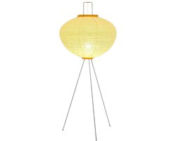 NÁMI Vloerlamp - Luxe Rijstpapier Lamp - Wabi-Sabi-Stijl Slaapkamer - Staande Lamp - Verlichting - Zen Decoratie