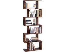 Nancy's Boekenkast Vintage - Kast Voor Boeken - Opbergkast - Rechthoekige Vakken