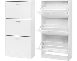 Nancy's Schoenenkast - Met 3 Kleppen - Voor 12-18 Paar Schoenen - Schoenen Opberger