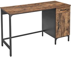 Nancy's Vintage Bureau - Computer Bureau met lade & kast - Kantoor - Woonkamer - Industrieel - Bureaus - 130 x 55 x 75 cm