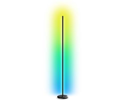 Nanoleaf Matter Smart Multicolor Floor Lamp - Slimme Vloerlamp - RGBW - Werkt met Apple Home/Google Home/ Amazon Alexa - Zwart