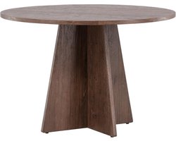 Nara ronde eettafel - ø110 cm - mokka