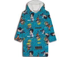 Naruto Hoodie Fleece Deken, Ninja Hero - Volwassen - One Size