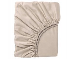 Nattjasmin Hoeslaken met Elastiek Beige 160x200 cm