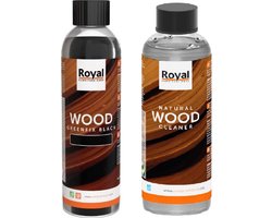 Natuaral wood cleaner en  Greenfix black, Promission, schoonmaak en zwarte meubel olie