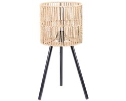 Natural Living Tafellamp Nature - zeegras - rond/bol - 48 cm - Boho/ibiza stijl - natuurlijk wonen