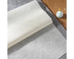 Natural Mulberry Paper 6 Sheets 30x180cm - Handmade Washi Rice Paper voor Decoupage - Printing - Art Crafts - Origami - DIY Gift Wrap - Card Making