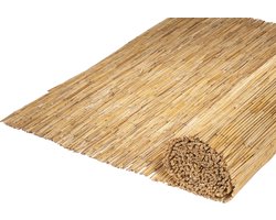 Nature - Bamboerietmat - tuinscherm - 1 x 5m - afscherming