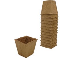 Nature - Biopot 8 x 8 x 8cm (14st.) - stekpotje - biologisch afbreekbaar