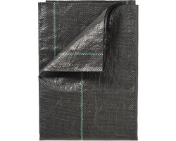 Nature - Gronddoek - 2 x 5m - 100 g/m² - zwart - anti-worteldoek