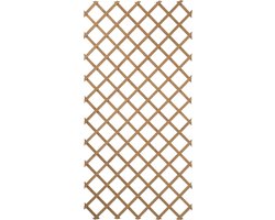 Nature - Houten klimrek (bruin) - 1 x 2m - FSC
