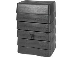 Nature - Regentank - 168L - H89,5 x 58,5 x 39,5cm - antraciet - muurmodel
