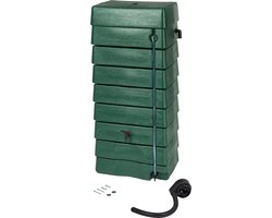 Nature - Regentank - 276L - H134,5 x 58,5 x 39,5cm - groen - muurmodel