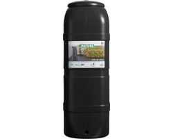 Nature - Slimline - Regenton - 100L - H96 x 32 x 36cm - zwart