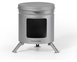 Naturehike Mini Titanium Houtkachel | Ideaal voor buiten koken en kamperen | Lichtgewicht en compact ontwerp | Efficiënte toeristenbrander | Duurzame titaniumconstructie voor een lange levensduur