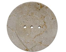 Natuurlijk Marmeren Zeepbakje - Ronde Zeephouder voor Badkamer, Douche en Keuken