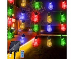 Natuurlijk Verlichtingssnoer op Zonne-energie voor Buiten met 50 LED's