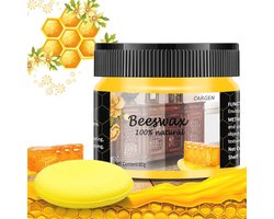 Natuurlijke Bijenwas Meubelverf voor Hout – Onderhouds- en Beschermproduct voor Meubels, Vloeren, Tafels en Kasten