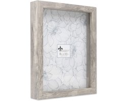 Natuurlijke grijze schaduwdooslijst - veelzijdig en stijlvol - 1 stuk - composiet