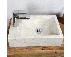 Natuurstenen wastafel – Stenen Waskom – Opzetwastafel – Marmer