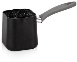 Nava Funtzio Serie - Granieten Koffiepot - 550ml - Grijze Handgreep - Vaatwasserbestendig
