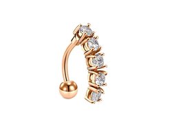 Navel Piercing - Rosegoud
