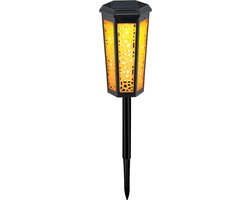 NAXSIR RGB Bodenspots voor de Tuin - Automatische Schemersensor, Warm Gele - Wegverlichting en Sfeerverlichting