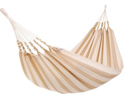 Naya Nayon Hangmat Cool Summer Sand Ruim - 130 x 340 cm - 100 % katoen - handgemaakt in Ecuador