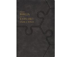 Nbla, Nueva Biblia Para El Estudio Inductivo, Interior a DOS Colores, Leathersoft, Gris, Comfort Print