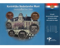 Nederland Jaarset Munten 2000 UNC - Muntgebouw