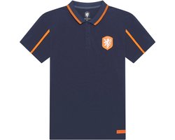 Nederlands Elftal Polo Heren - Maat M - Navy Blauw - KNVB - Voetbal - Fankleding - Officiële Merchandise