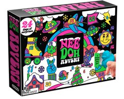 NeeDoh Adventskalender 2026 - 24 Verrassingen - Adventkalender Volwassenen en Kinderen - Adventskalenders - Aftelkalender - Geschenkdoos - Geschenkset - Cadeaudoos - Giftset Kind - Stressballen - Squishy - Squishies - Fidget Toys - Advendkalender