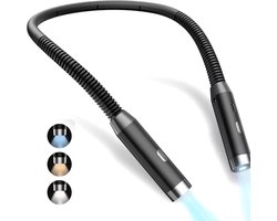 Neklampje voor Haakwerk - Handwerklamp - Nekleeslamp - Boeklampje - Neklamp Oplaadbaar - Bedlampjes Leeslampjes - Neklamp