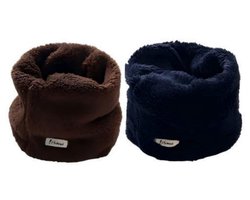 Nekwarmer – 2 Stuks – 22,5 X 18 X 1 Cm – Warme Nekwarmer Met Fleecevoering – Fleece Nekwarmer Voor Kinderen – Warme Nekwarmer Voor Peuters – Dikke Nekwarmer Voor Jonge Kinderen – Koubestendige Nekwarmer Voor Herfst En Winter
