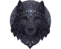Nemesis Now Wolf Moon wanddecoratie - zeer gedetailleerd en mooi! - 30cm x 30cm