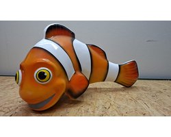 Nemo Vis beeld - Finding Nemo - Pixar - Clownfish - Clown vis - Decoratie - Woonaccessoires - Beeld - gelamineerd polyester - 28cm Hoog