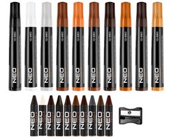 NEO Meubel reparatieset – 21-delig – Voor hout en fineer herstel