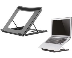 Neomounts NSLS075BLACK Laptopstandaard 10-16" - max 5 kg - 5 hoogteposities - opvouwbaar - compact - universeel - zwart