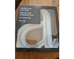 Neon Led Letter a - 22,5 x 25cm
