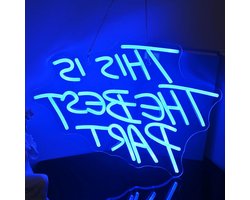Neon Letter Signs met Verlichting voor Thuisdecoratie - Handgemaakt, Uniek Ontwerp