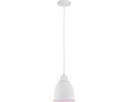Neordic Hanglamp Hilla E27 max. 40W Wit dimbaar Metaal