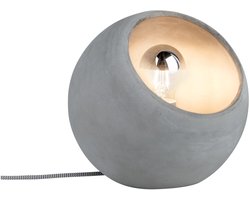 Neordic LED-tafellamp Ingram E27 max. 20W Grijs Beton