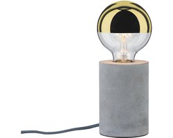Neordic LED-tafellamp Mik E27 max. 20W Grijs Beton