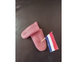 Nep Tongen, Fake Tongues, 2 stuks, feestklapper, speelgoed, rubber,