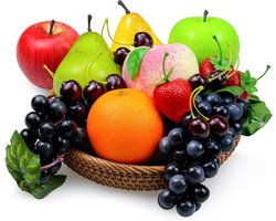 Nepfruit Decoratie Set - Kunstfruit Keuken - Woondecoratie Tafel - Realistisch Ontwerp - 16 Stuks - Meerkleurig