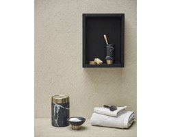 Nero Toiletrolhouder. | Zwart | Natuursteen