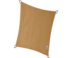 Nesling Coolfit schaduwdoek rechthoek zand 3x5 m